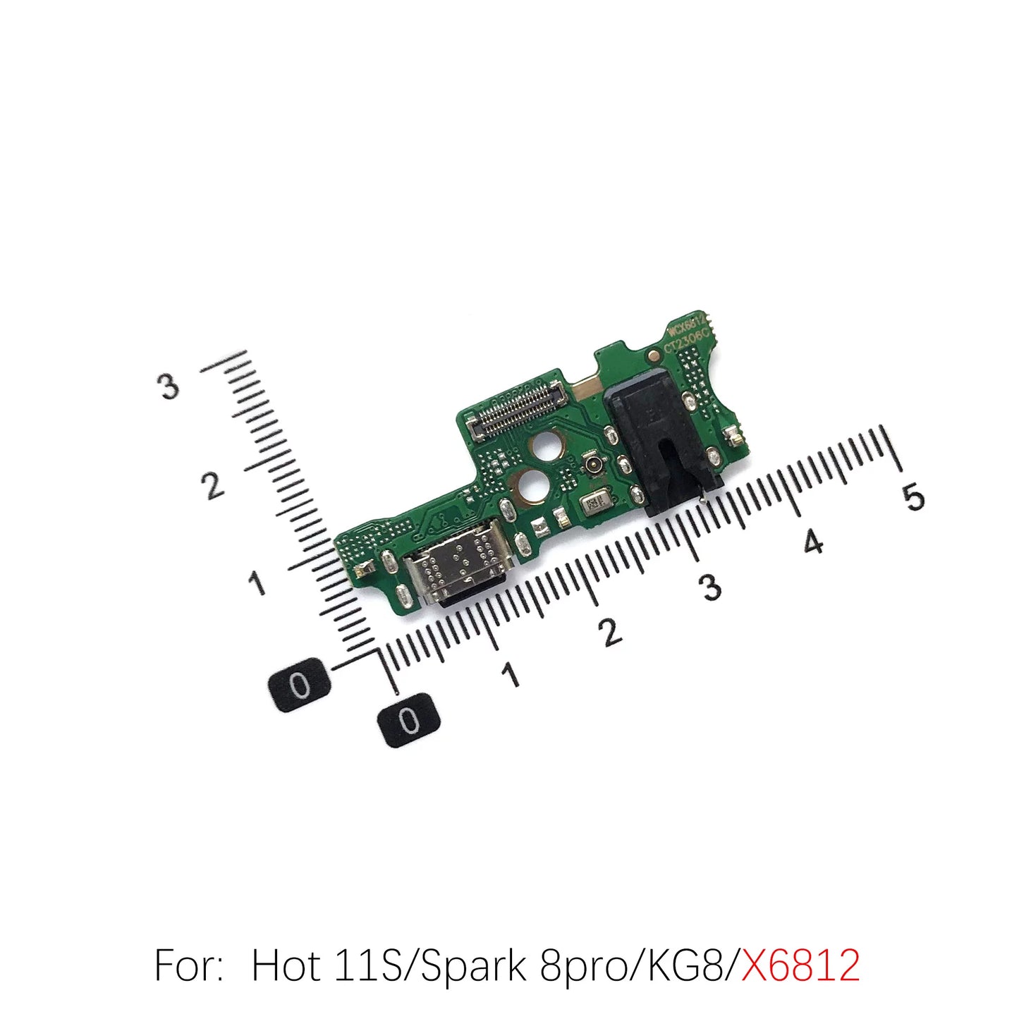 For Tecno Spark 8 9 10 KG6 KG7 KG8 Ki8 X669C Ki5 Ki7 charging port charging flex board cable