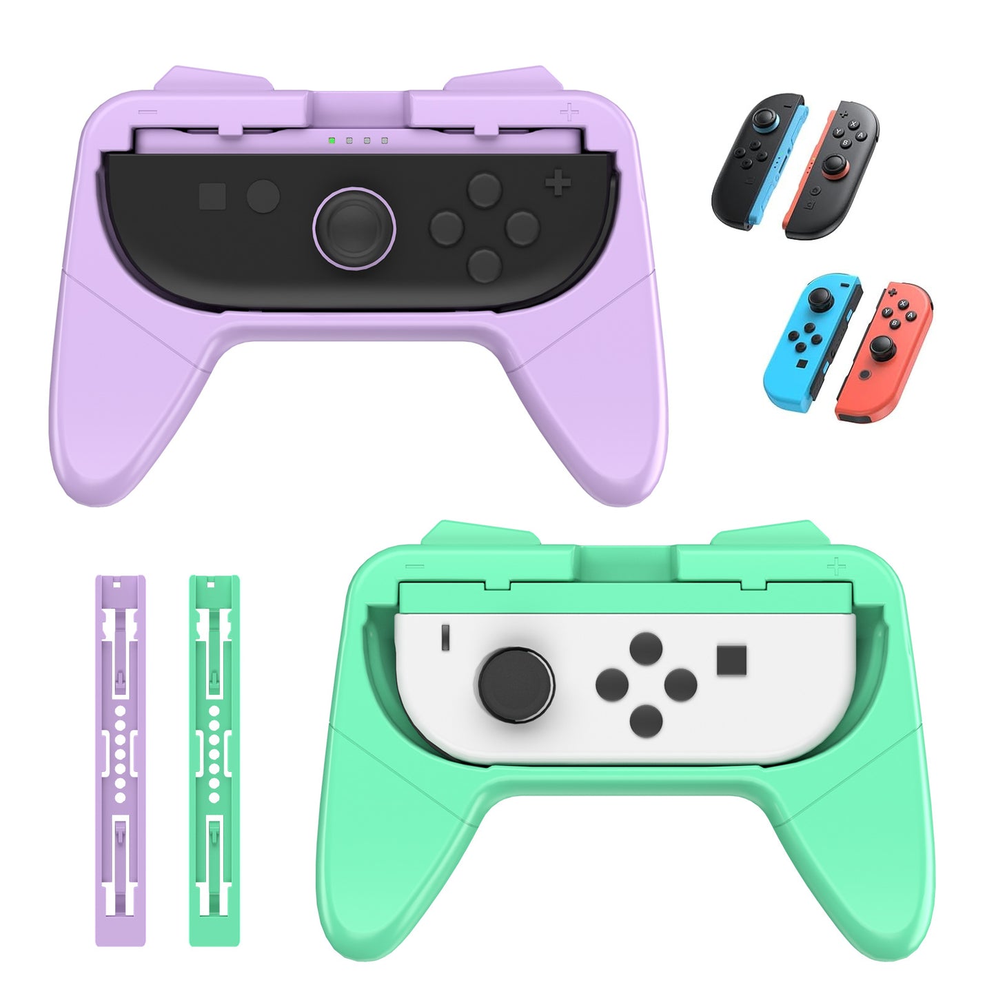 Switch 1/2 Universal Handlebar for Nintendo Swich 2 Joy-Con Grip Switch Handlebar