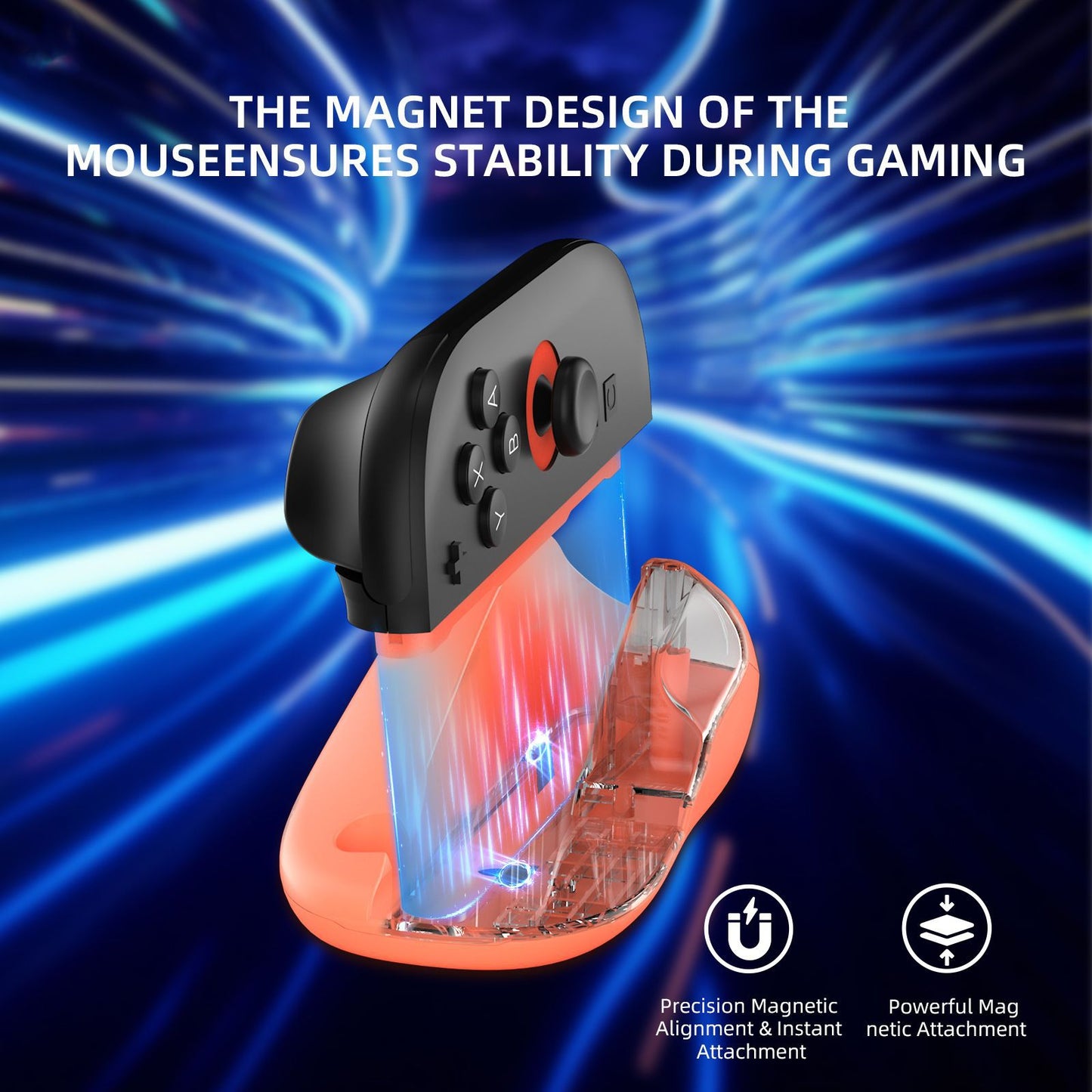 New Switch2 mouse NS2 left and right handle mini portable mouse 2 packs, the handle changes to the mouse in seconds
