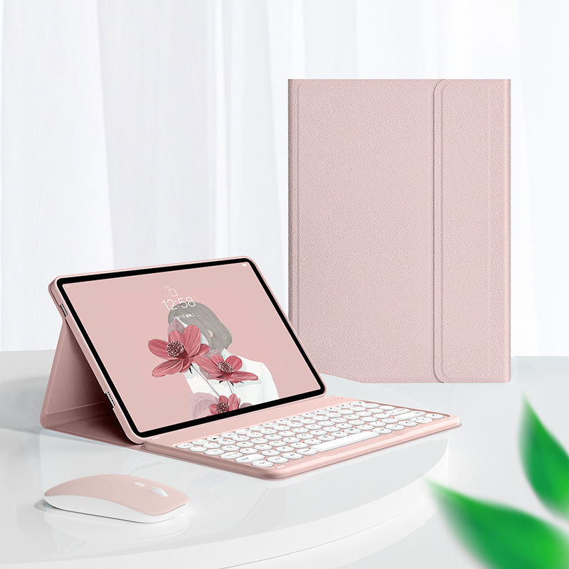 Applicable to Lenovo Xiaoxin p11 Bluetooth keyboard Plus leather case Pro tablet 11.5 protective case 10.6 inch 2022protective Accessories