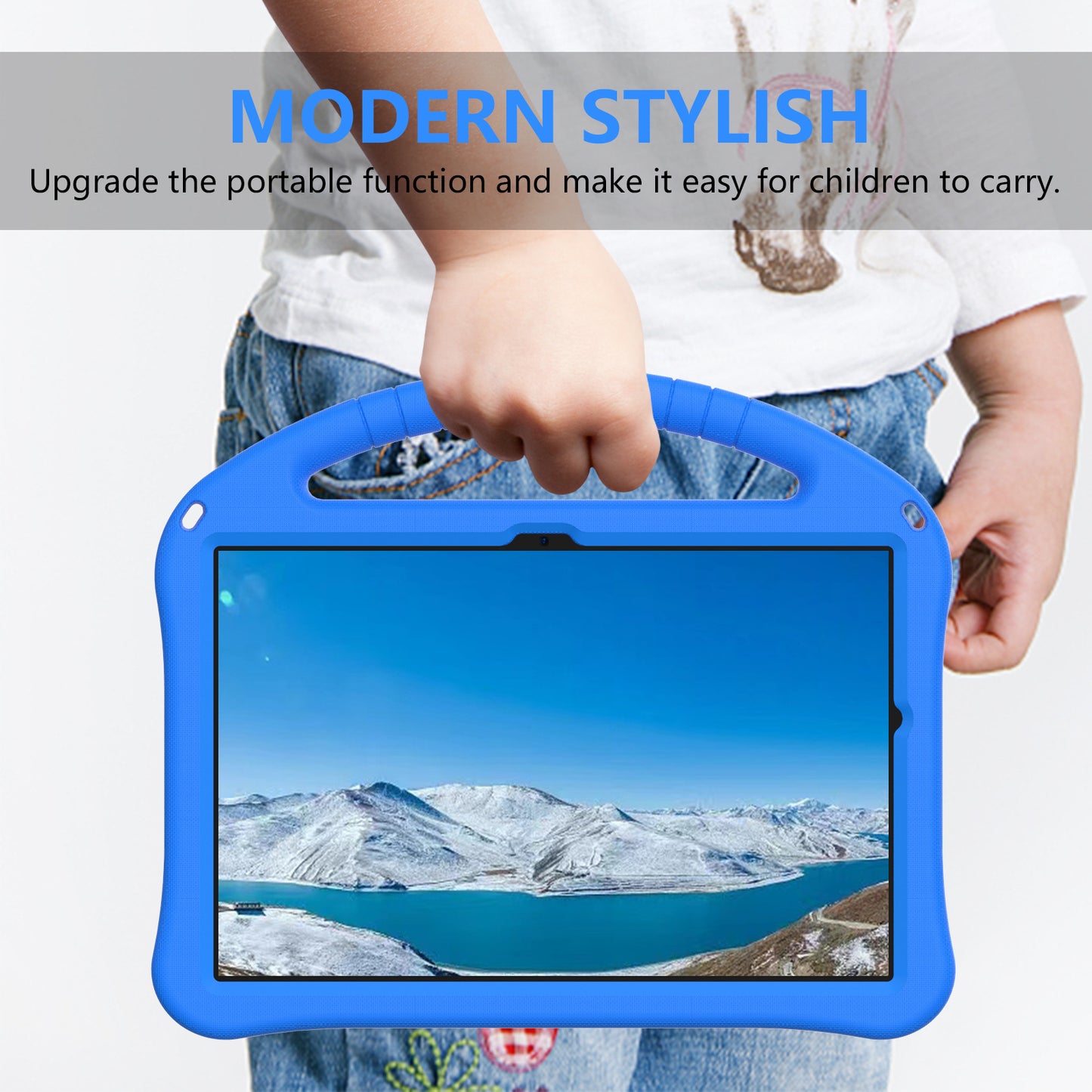 Suitable for Samsung Tab A9Plus Tablet SM-X216B Computer 11 Inch Portable Stand Children's Anti-drop Protective Accessories