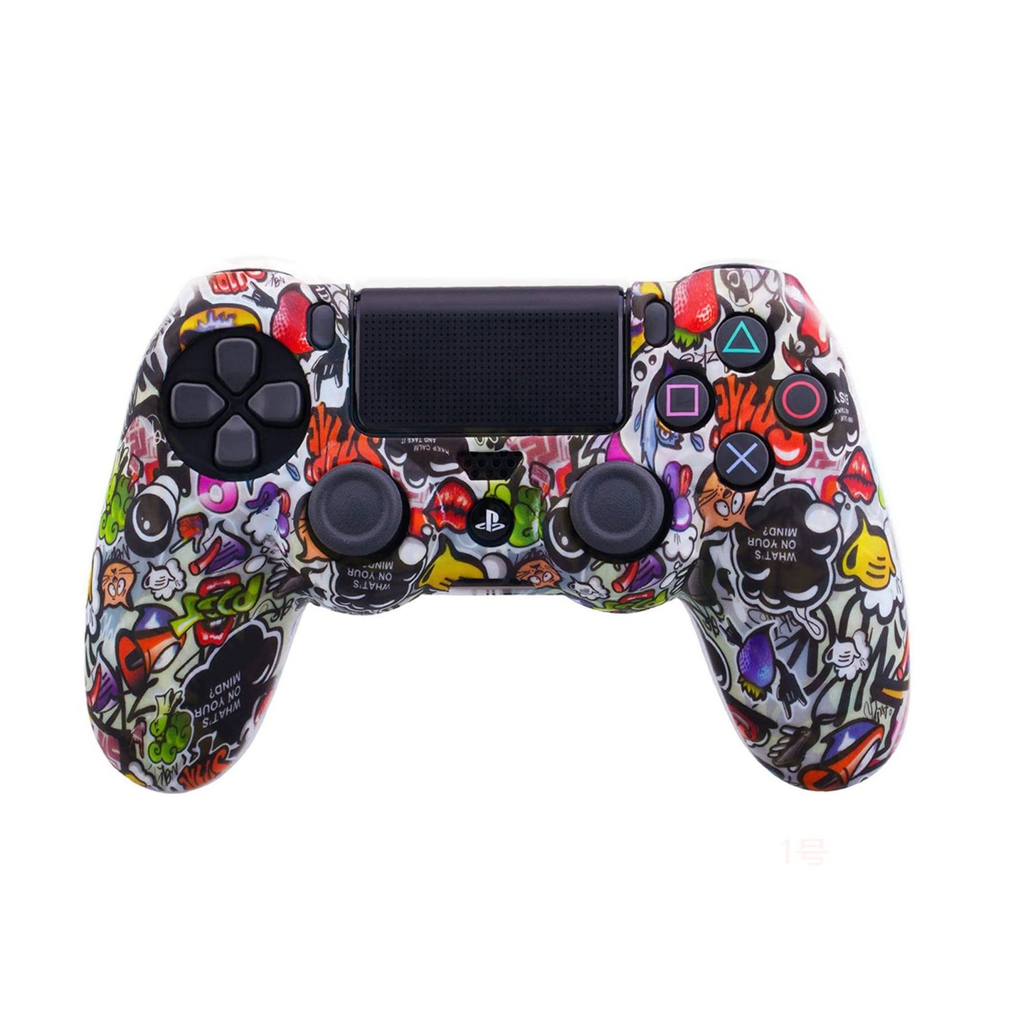 PS4 handle protective cover water transfer process PS4 handle silicone cover camouflage silicone cover PS4 handle cover