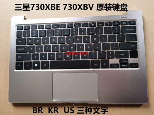 (Shipping fee not include)全新 Samsung三星 730XBE 730XBV A壳  外壳 C壳 D壳 屏轴盖 指纹 摄像头