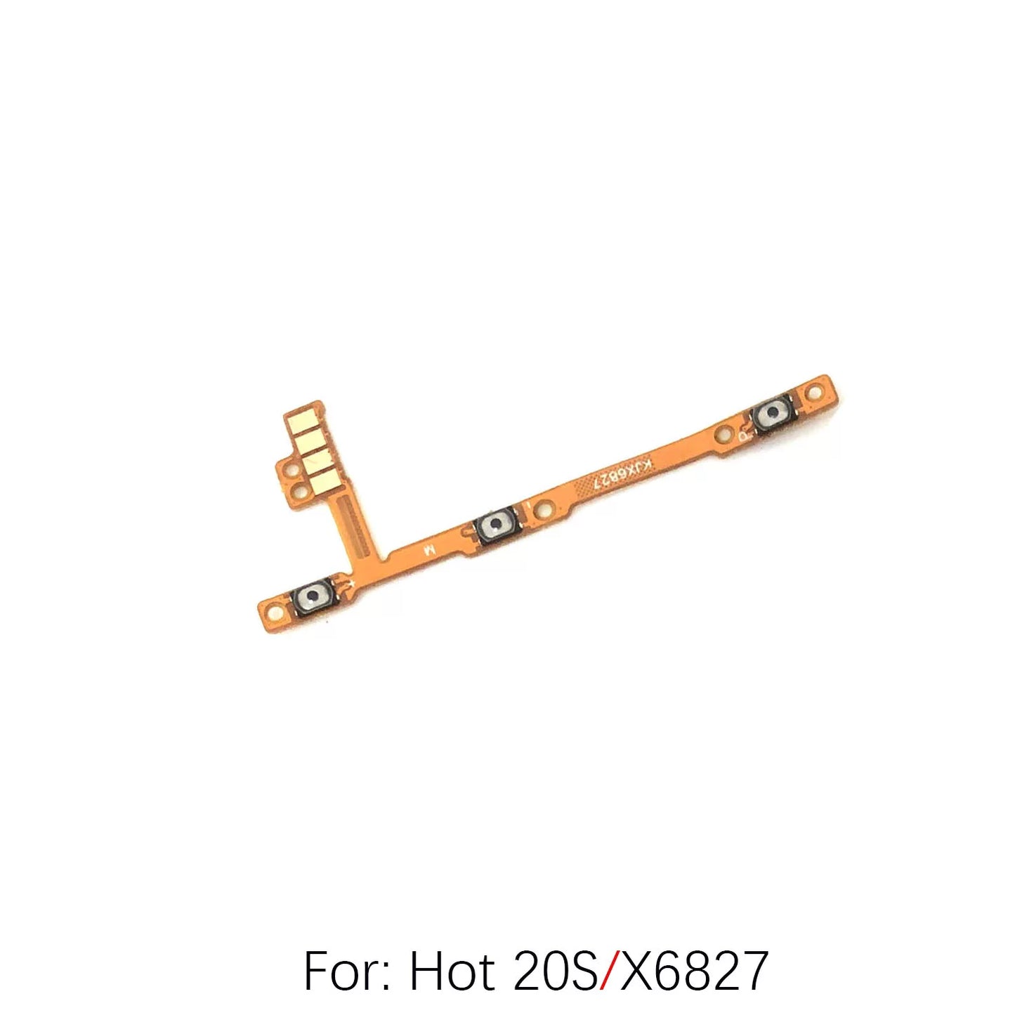 Tecno Infinix Hot20 20Play Hot30 S3X Power cable Switch on volume of ribbon flex cable X666B