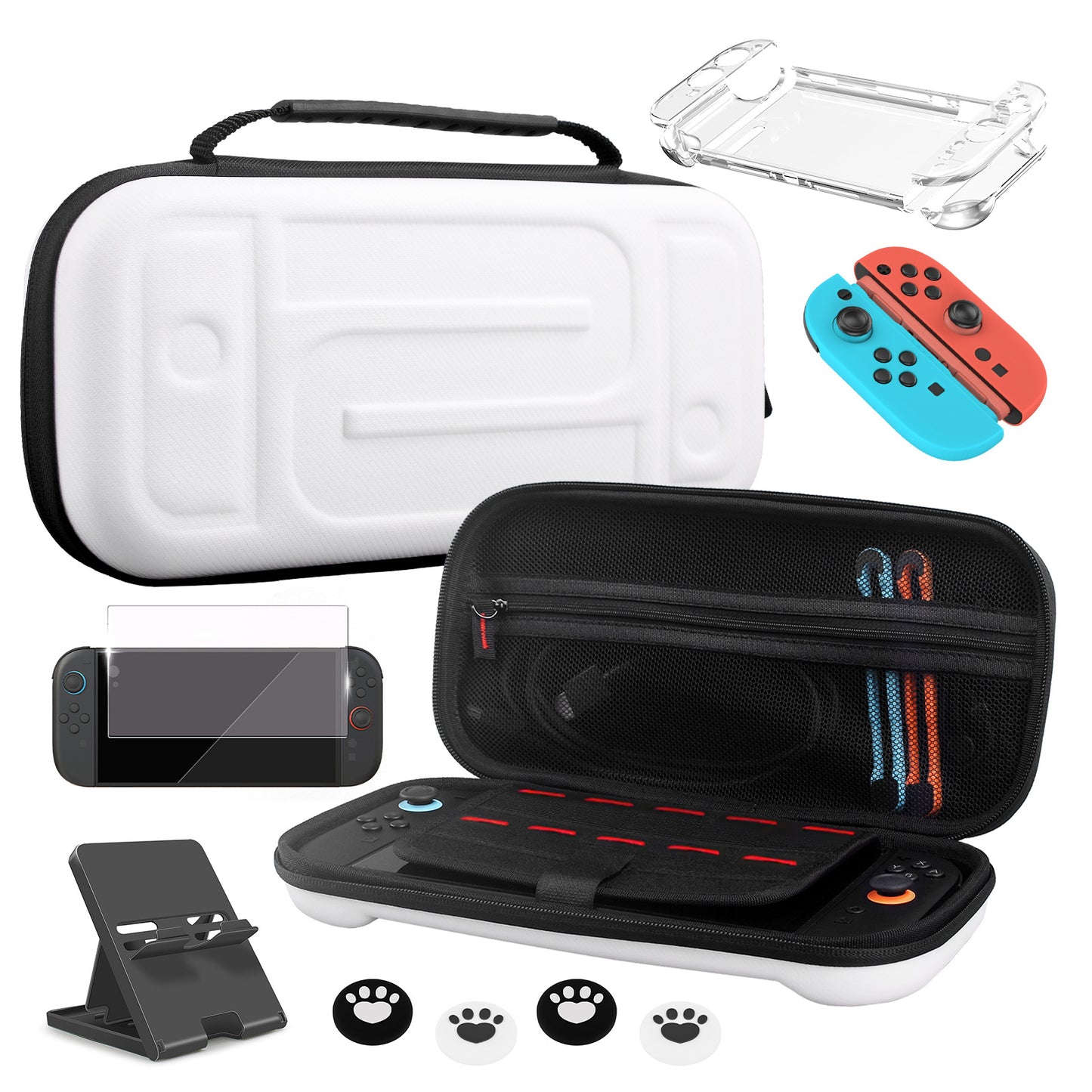Suitable for Nintendo Switch 2 Host Protection Kit Host Storage Bag Protective Case Tempered Film Holder