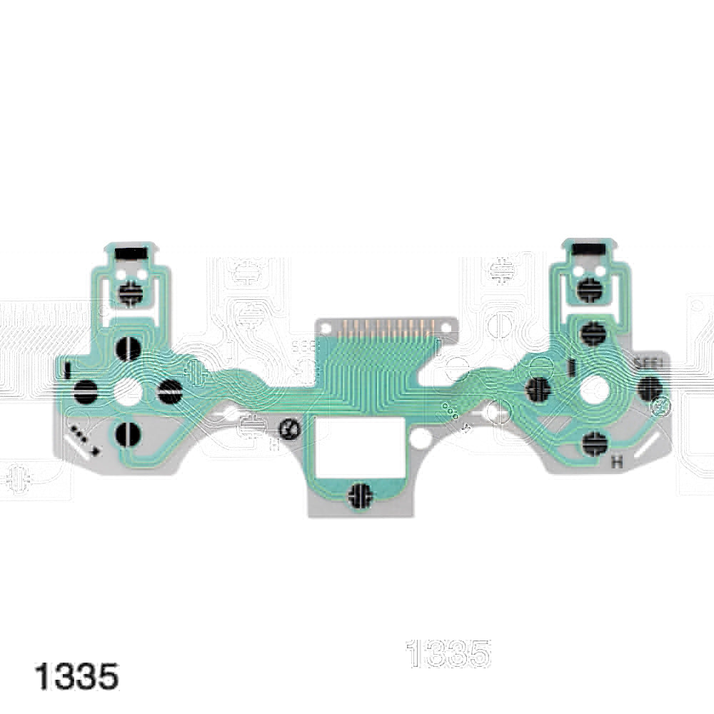 PS4 gamepad handle controller conductive film, PS4 controller repair accessories, PS4 button film, PS3 controller conductive film