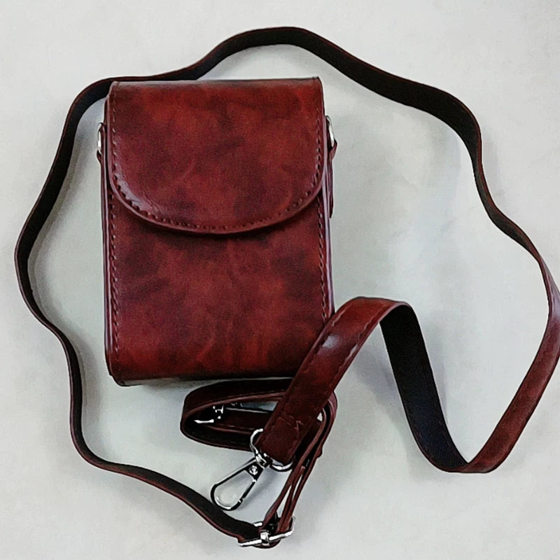 Card machine digital camera bag for Canon Sony Nikon Samsung Panasonic Fuji Olympus leather case Digital camera accessories