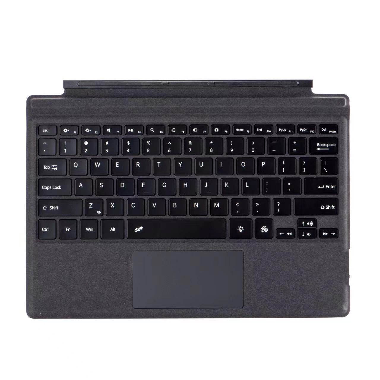 Suitable for surface pro3/4/5/6/7 +/8/9/10 Colorful backlight Microsoft magnetic wireless bluetooth keyboard protective Accessories