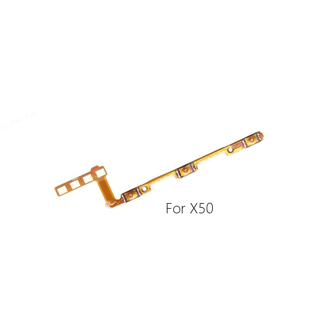 For Vivo X50 X50Lite X50Pro X60Pro X70 X80Pro Power cable Switch on volume flex of ribbon