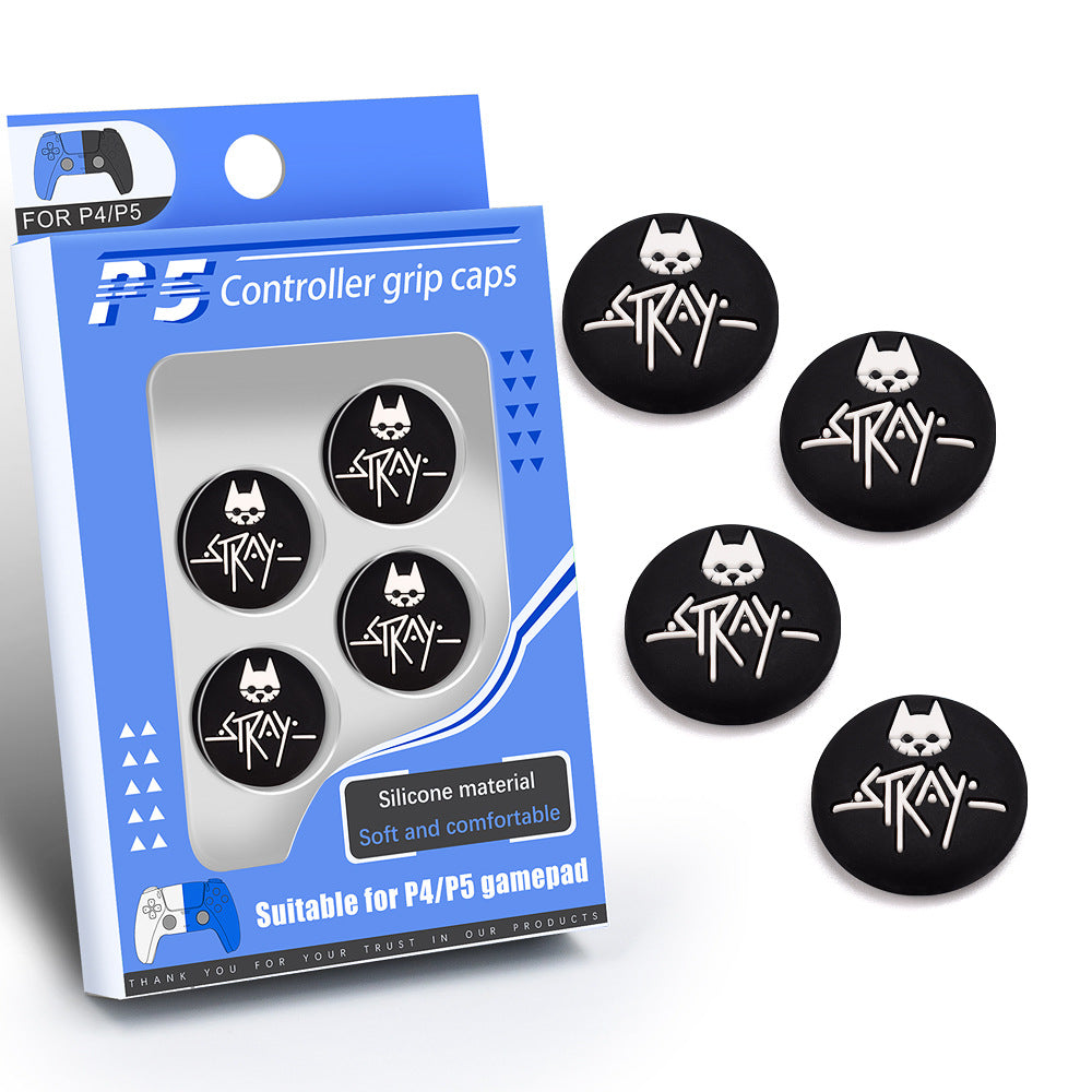PS5 joystick cap PS4 gamepad button cap for XBOXONE handle silicone cap joystick case