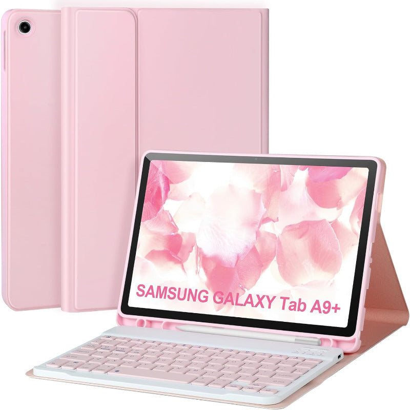 Suitable for Samsung A9 plus Bluetooth keyboard case X210/X216/X218 bracket leather case A9 + 11 inch protective Accessories