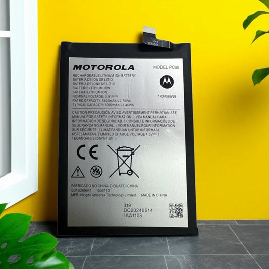 Motorola G54 5G/G24 battery PC60 electric board G54power XT2343 new large capacity battery Motorola phone repair parts