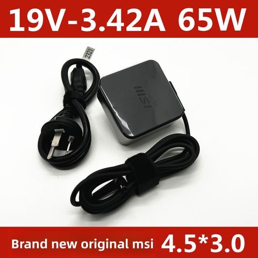 Charger for MSI Modern 14 M14 P14 15M 65W Charger ADP-65GD D Power Adapter