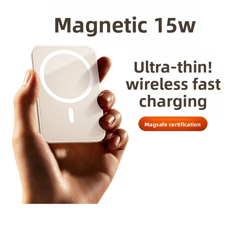 KC certified MagSafe magnetic power bank wireless fast charging large capacity mini power bank