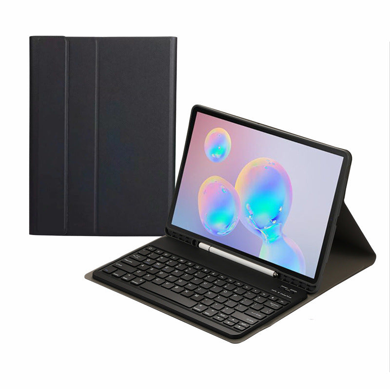 Applicable to Samsung S6 Lite Tablet A8 Bluetooth Keyboard A7 Protective Case A9 + Leather Case 11 Inch S7/S8/S9FEprotective Accessories