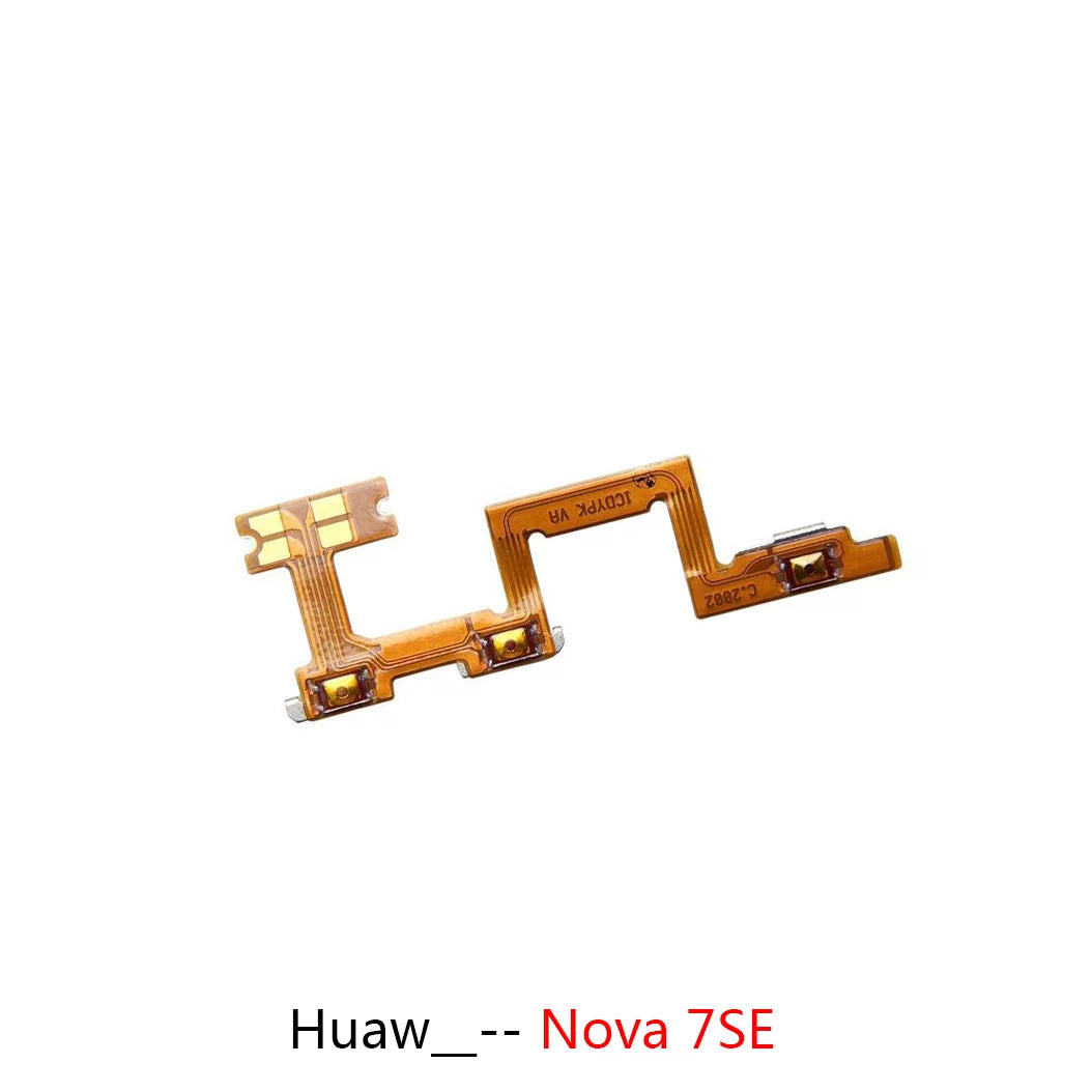 Suitable for Huawei Nova 5i 5Pro 5T 7i 7Pro 7SE 8i 9Pro 9SE Power cable Switch on volume cable of ribbon flex