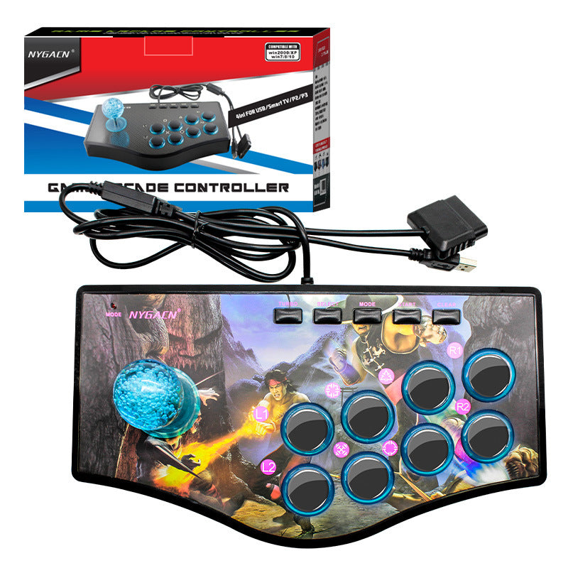 Factory direct OEM processing Android mobile phone computer P3 projector wired arcade joystick USB gamepad