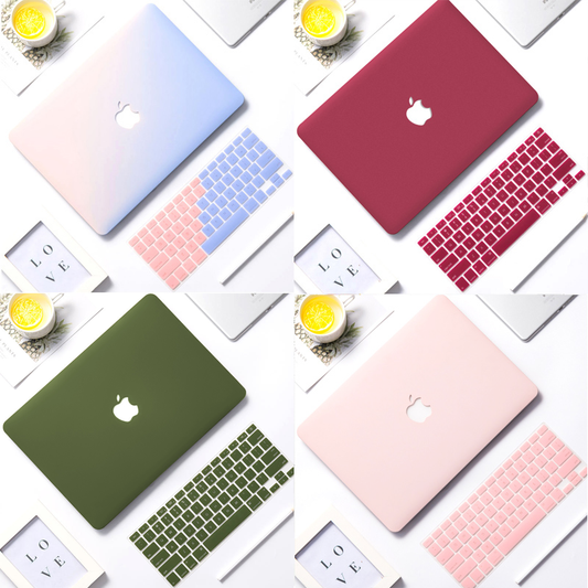 For   2024 Macbook laptop protective case macbook pro air 14" 13" 15" 16" m1 m2 m3  Cover for Macbook A3113 A3114 A2941 A2918 A2992 A2779 A2780 A2681 A2338 A2337 A2289 A2251 A2179 A2159 A1706 A1708 A2141 A1534 A1989  Macbook protective case