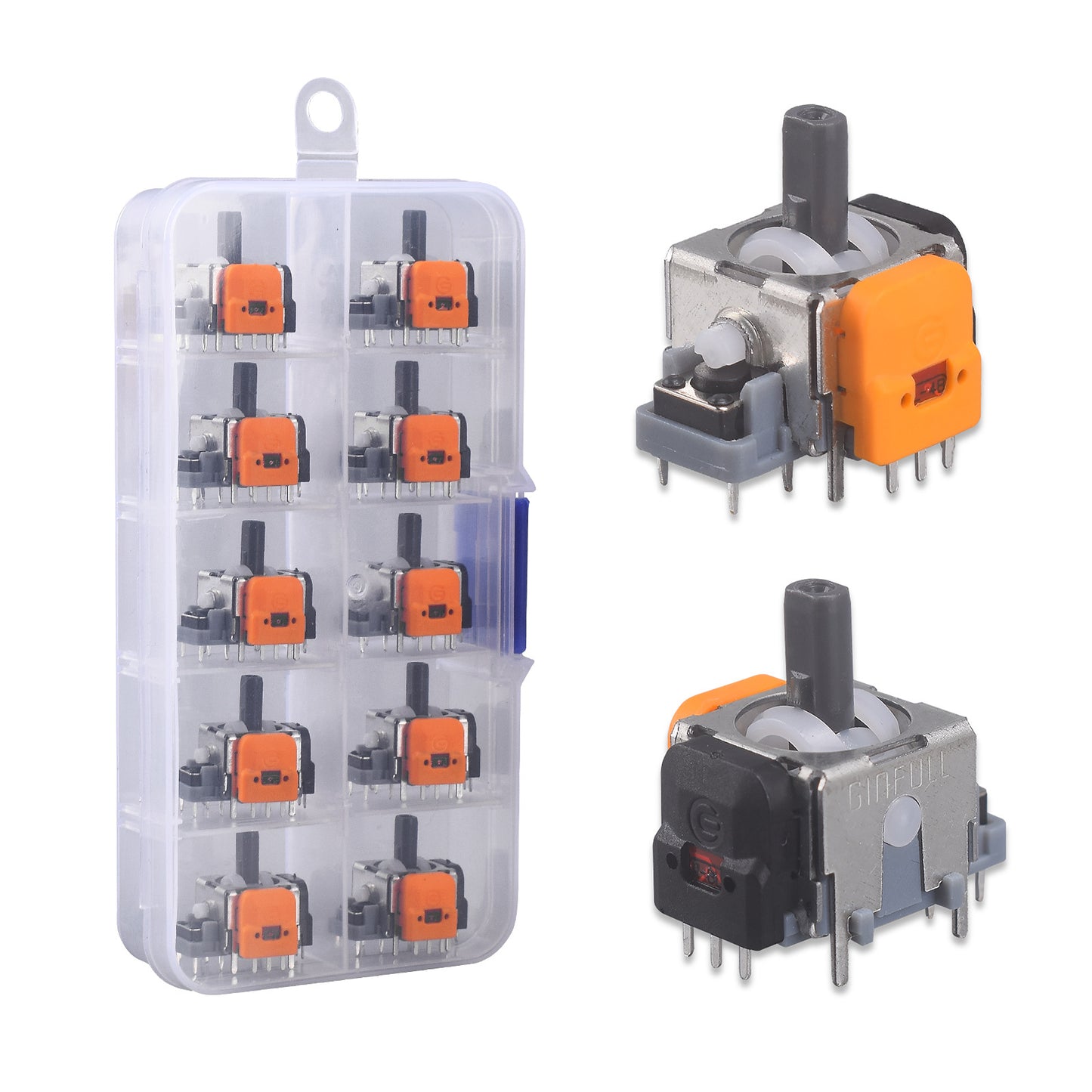 PS5 Hall rocker for XBOX/PS4/SWITCH handle Hall battery rocker can be calibrated for 10 packs