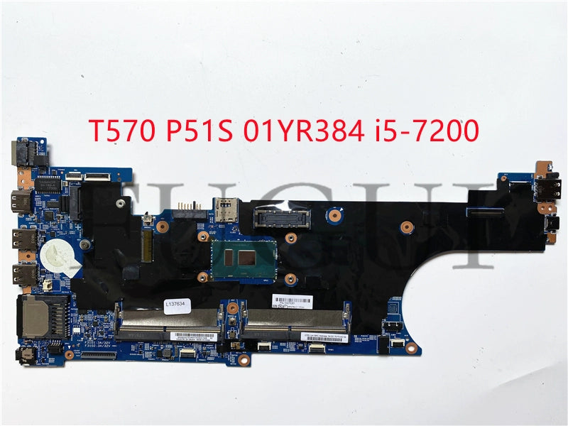 (Shipping fee not include) lenovo motherboard system board T570 P51S 16820-1 I5-7300U I7-6600 I7-7600 i7-7500