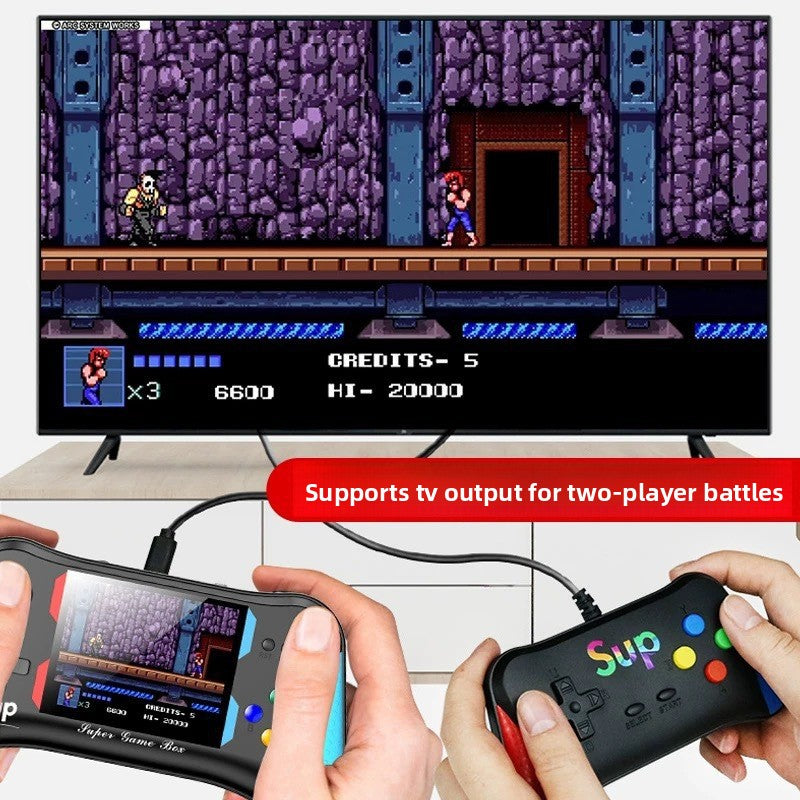 3" inch X7M HD PSP 1200mAh rechargable sup games Handheld Game Player console 500-In-1 Classic Doubles Handheld