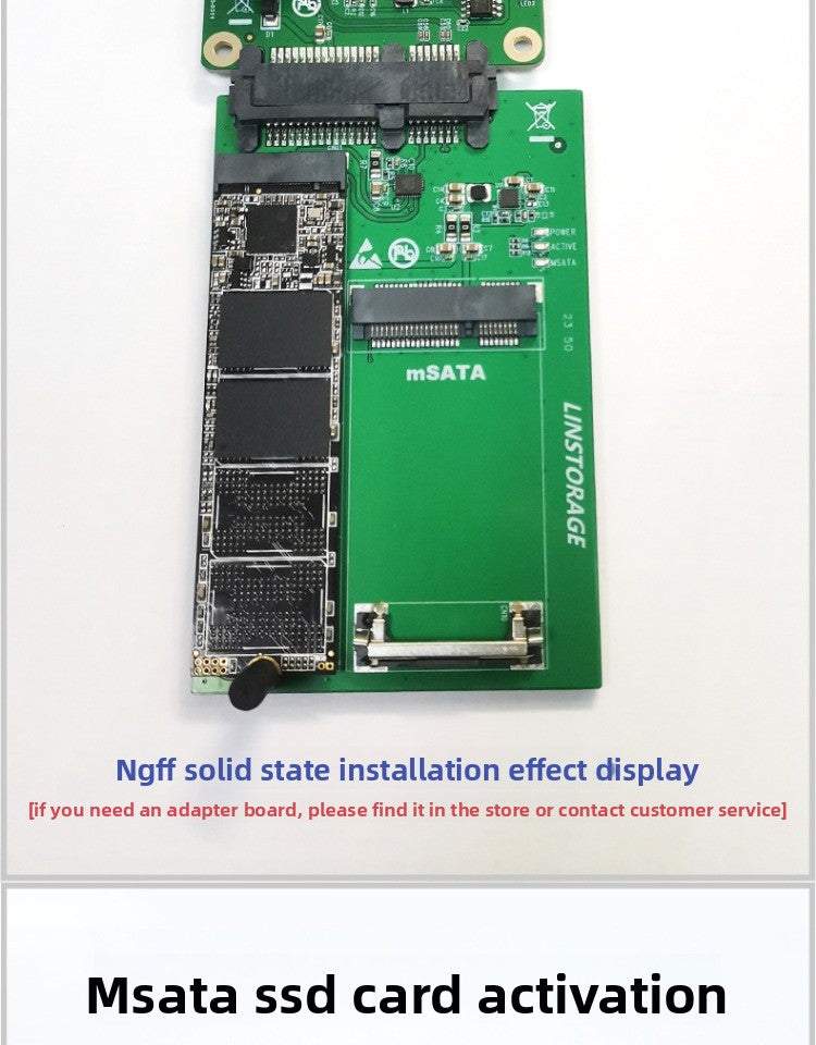 USB to SATA SSD Solid State Drive Card Opener adapter board SSD card opener SATA Card Reader test and repair tool ASM1153E repair tools