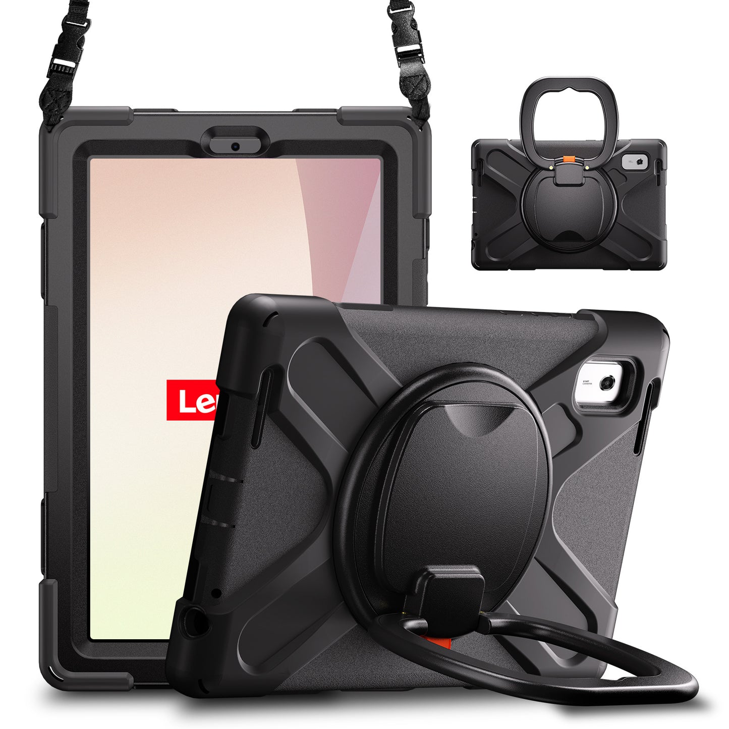 Applicable Lenovo M9 tablet 2023 silicone anti-drop case K9 protective cover TB-310FU bracelet bracket long shoulder strap protective Accessories