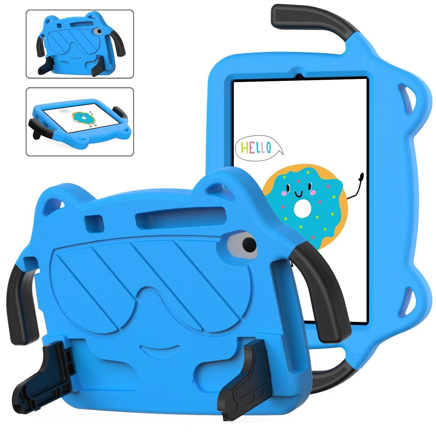 Suitable for TCL Tab8 LE 9137w Children's anti-drop safety handle 9132x cute protective cover bracket protective Accessories