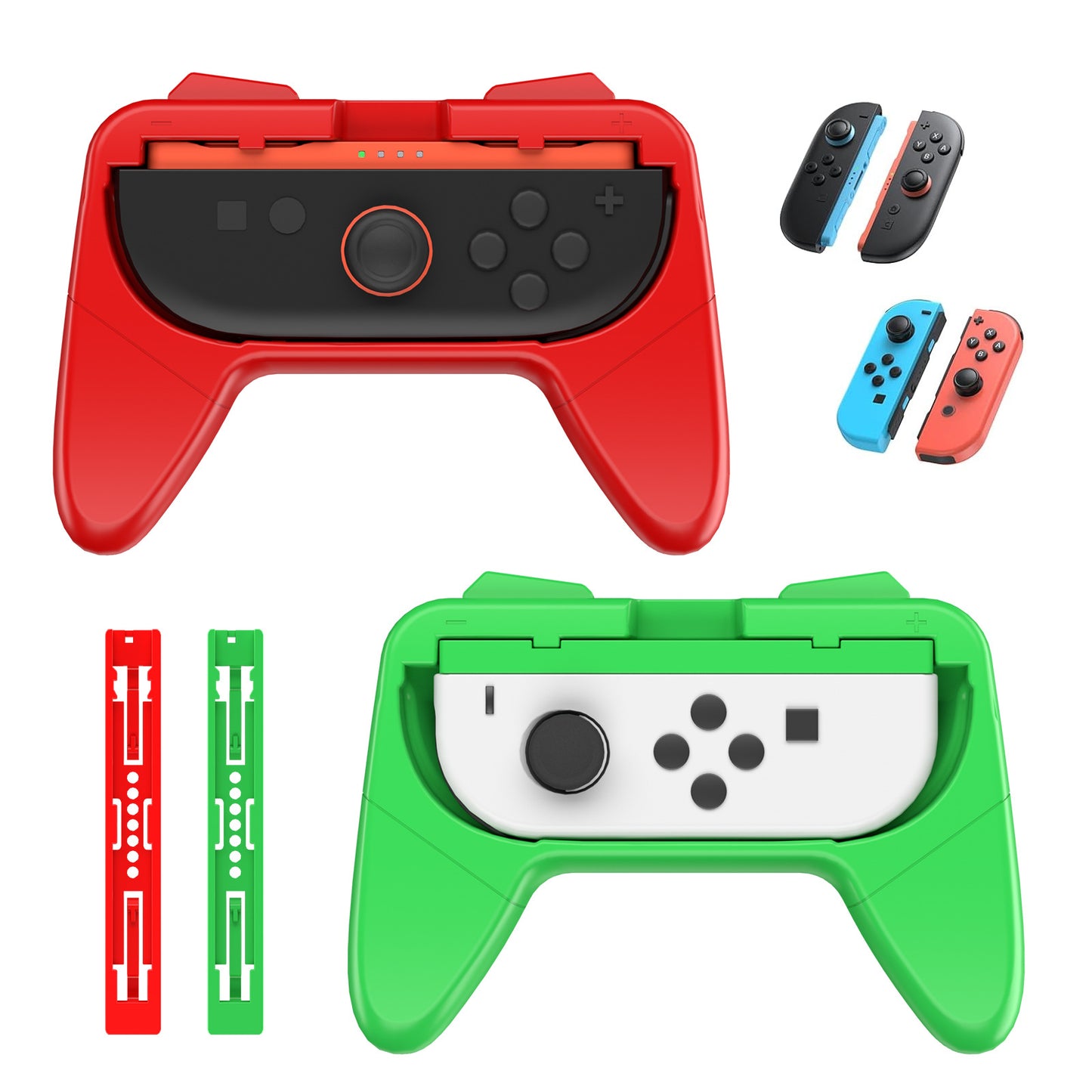 Switch 1/2 Universal Handlebar for Nintendo Swich 2 Joy-Con Grip Switch Handlebar