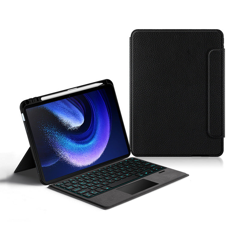 Suitable for Xiaomi Pad 6 Keyboard Case Xiaomi Pad 6Pro Miaocun Bluetooth Keyboard Leather Case Protective Accessories