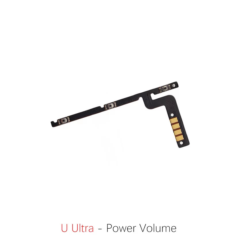 For HTC M10 EVO U11EYES U11Plus U20 UPlay UUltra Power cable Switch on of ribbon flex