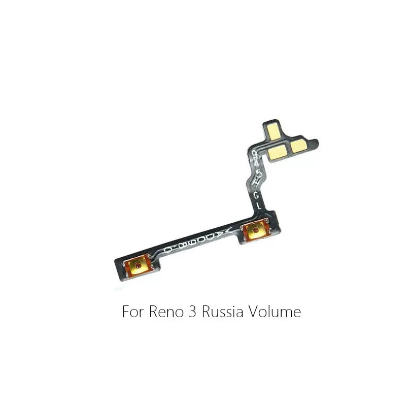 For Oppo Reno Ace Reno2 2F Reno3 Power cable Switch on volume flex of ribbon