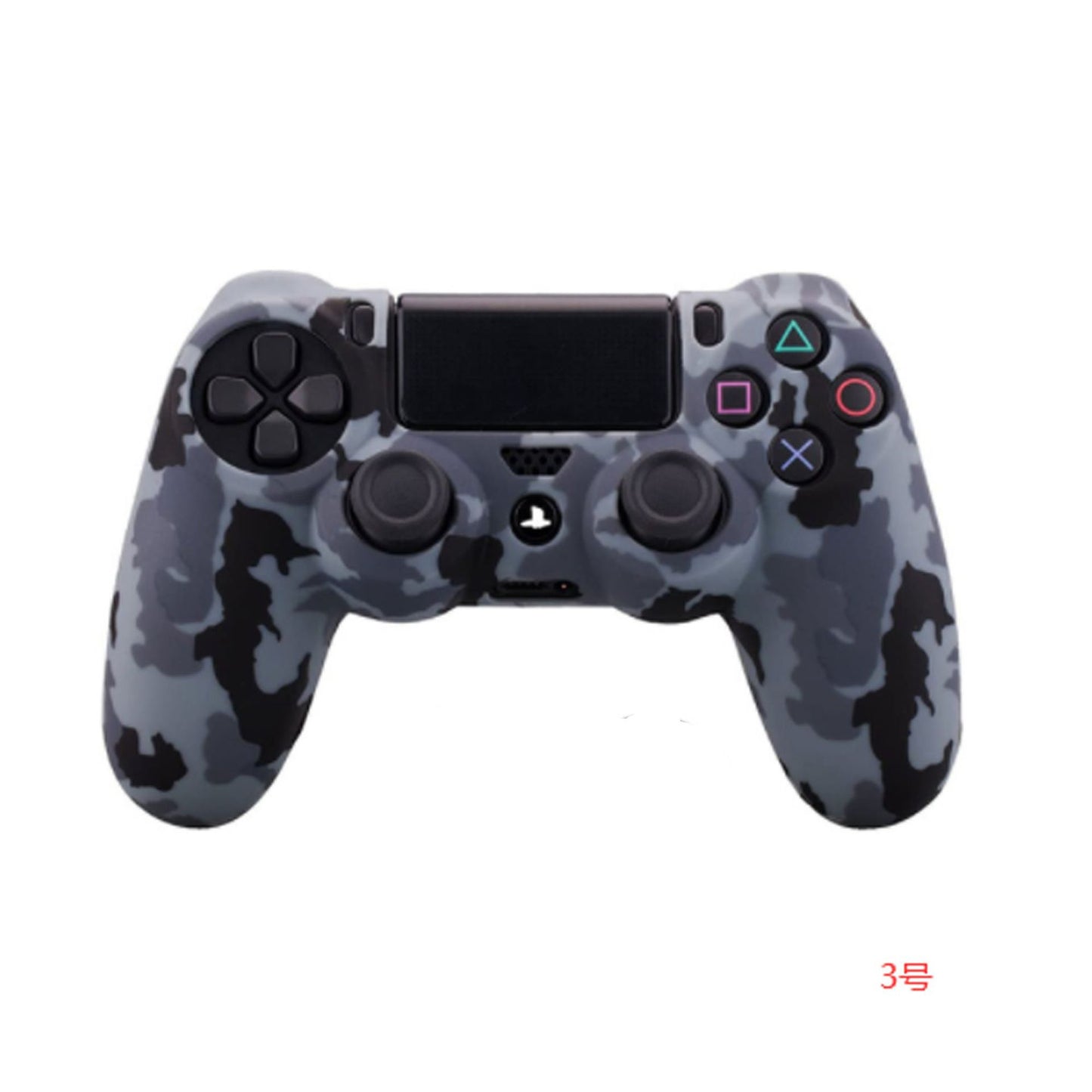 PS4 handle protective cover water transfer process PS4 handle silicone cover camouflage silicone cover PS4 handle cover
