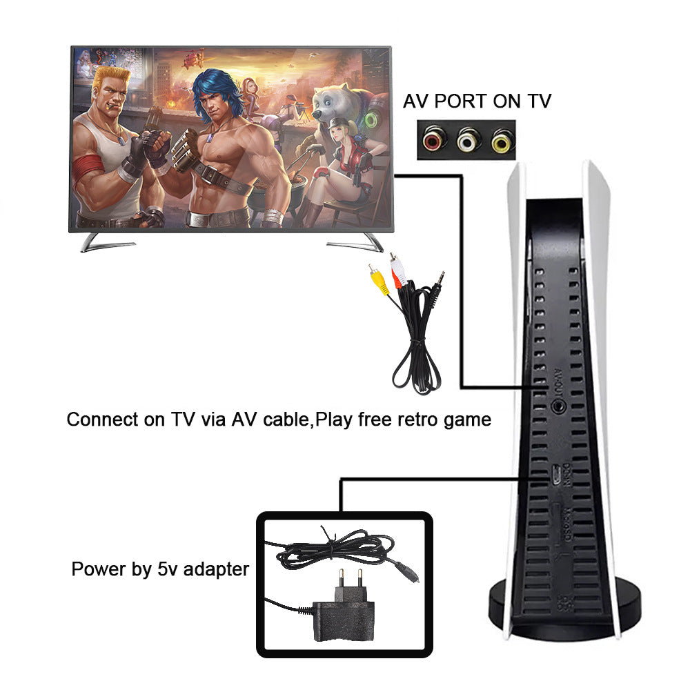 NES Nostalgic Retro Game Console P5 Mini TV Game Console GS5 Cable Home Game Console 300 Games