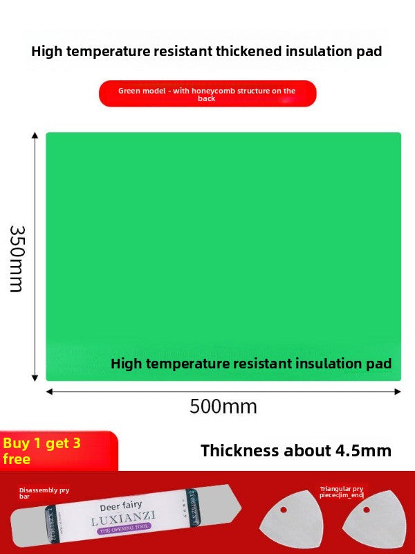 Repair Mat Mobile Phone Repair Work Mat High Temperature Solder Workbench Insulation Mat Silicone Workbench Mat Table Mat Laptop Mobile Phone Repair tools