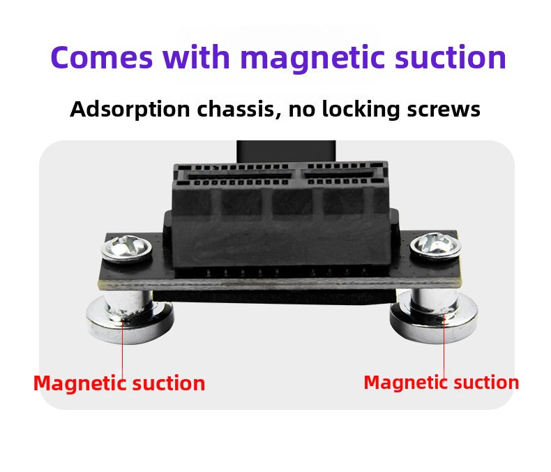PCIEx1 extension cable 1X wireless network interface card adapter cable hard disk slot PCIE4.0/3.0 for DMA extension cable Repair Tools