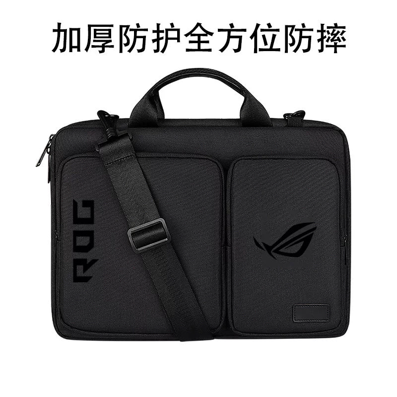 Laptop Bag for 16" 17“ 18" 17.3" ASUS ROG Strix SCAR 7Plus 18 16 inch ROG 17 7Plus G713P  2023 ROG Flow X16 Crossbody Bag Hand Shoulder Bag