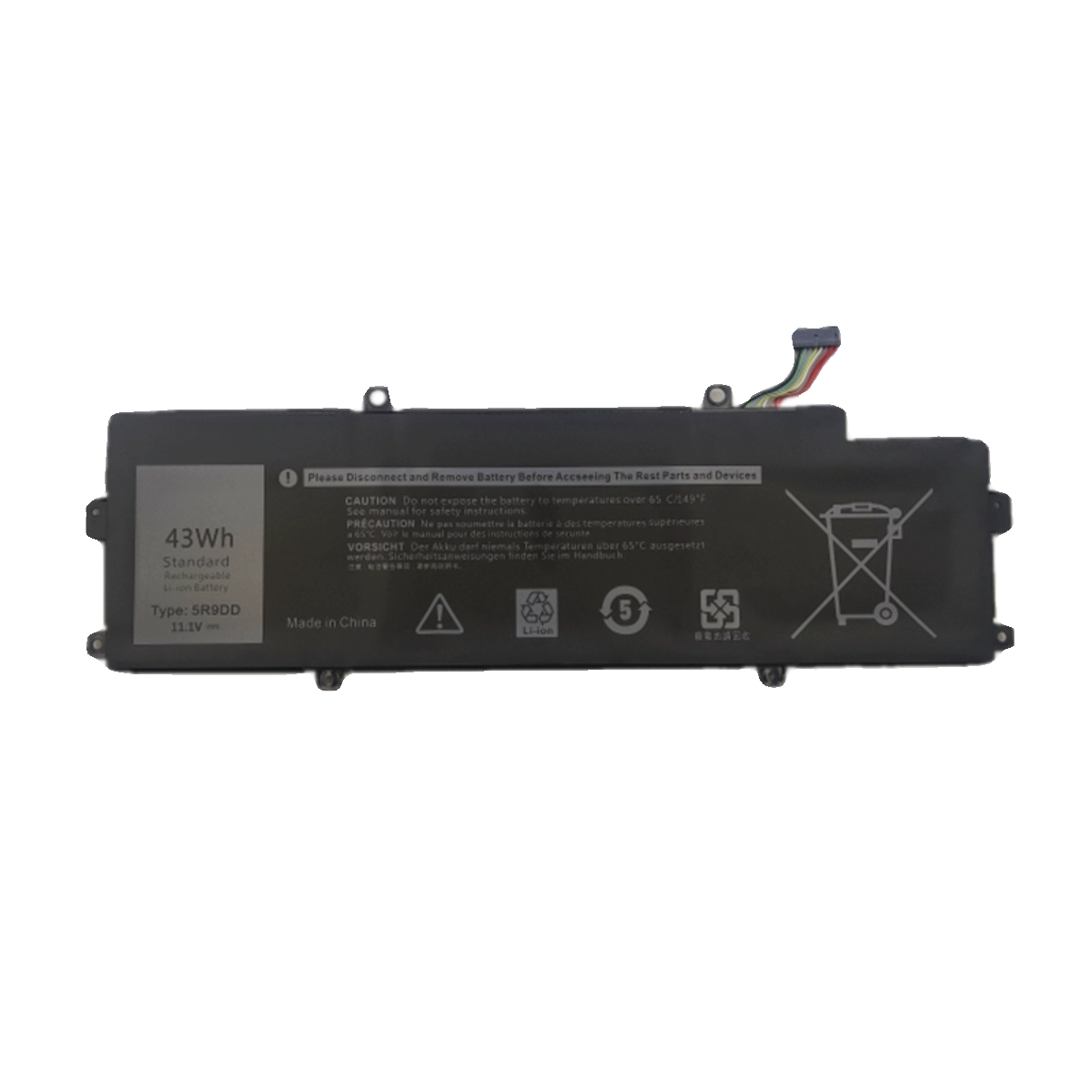 (Shipping fee not include)for Dell /Dell Chromebook 11 (3120) P22T KTCCN   repalcement battery 5R9DD