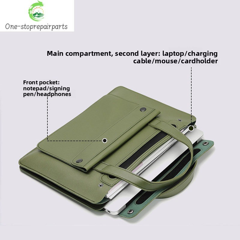 New Simple Premium Computer Bag for Laptop13 13.3 13.6 14 15 15.6 16 inches MacBook Huawei Lenovo MSI Asus Dell Laptop Bag Briefcase Laptop accessories