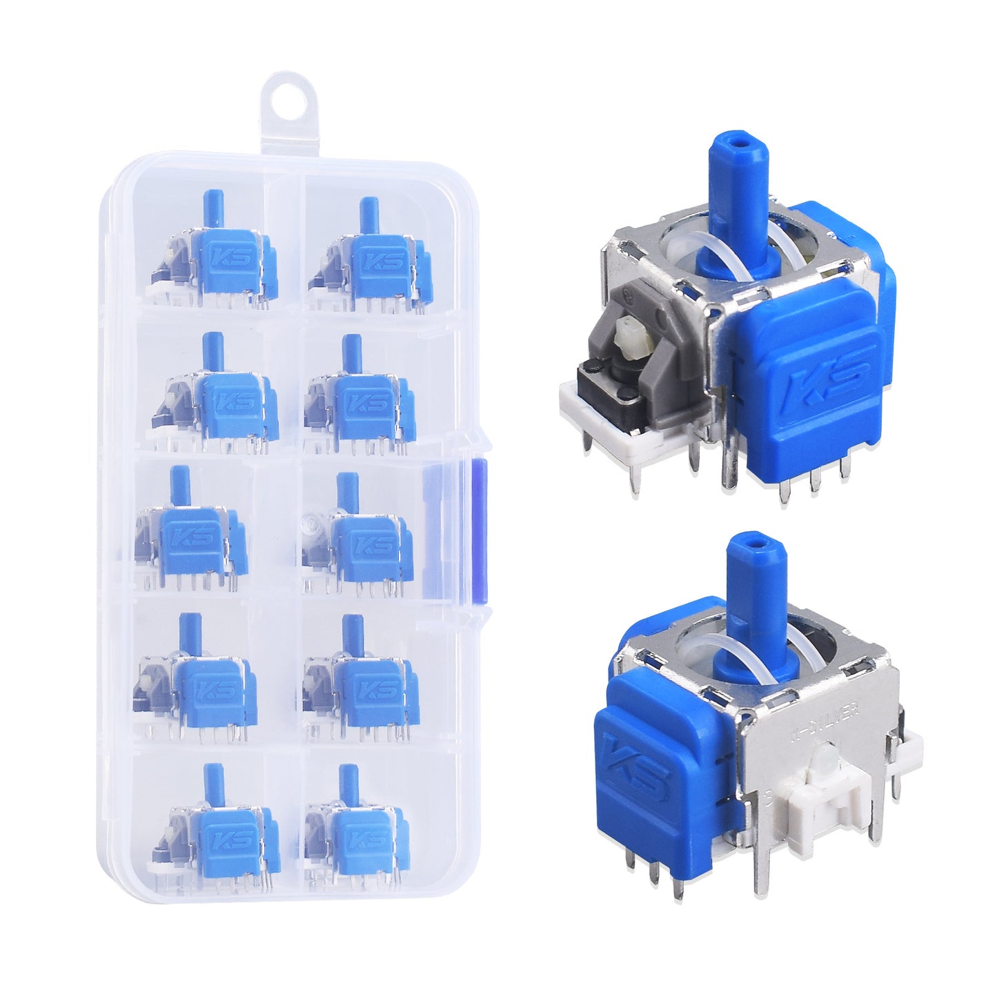 PS5 TMR Hall joystick for XBOX PS4 Switch TMR electromagnetic reluctance 3D joystick 10 packs