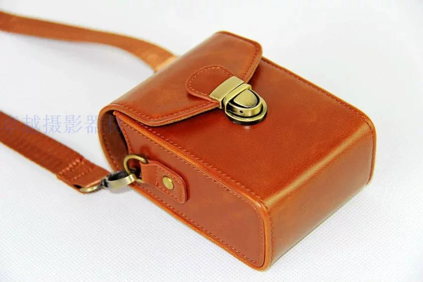 Card machine digital camera bag for Canon Sony Nikon Samsung Panasonic Fuji Olympus leather case Digital camera accessories