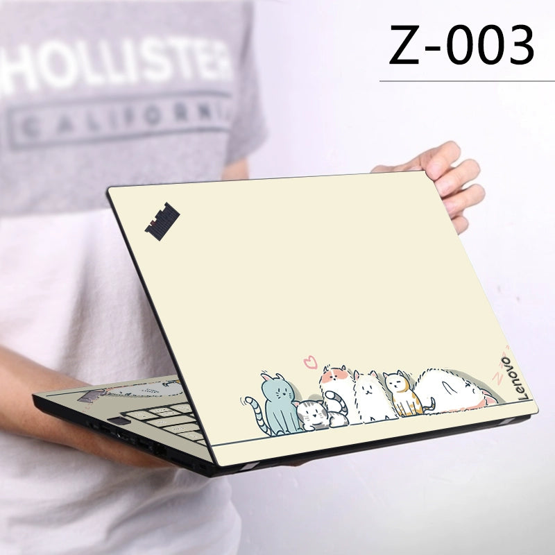 (Shipping fee not include)联想thinkpadE14/T15锐龙版电脑贴纸S2 5th Gen6笔记本贴膜X390外壳保护膜X240装饰X250配件X270壁纸X280定制