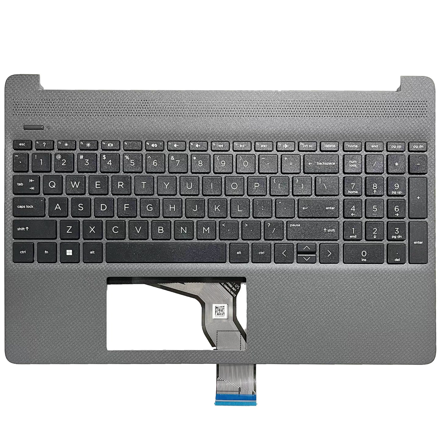 Upper cover case keyboard for  HP 15-EF DY 15s-EQ FQ TPN-Q222 Top case plamrest  L63579-001 touchpad