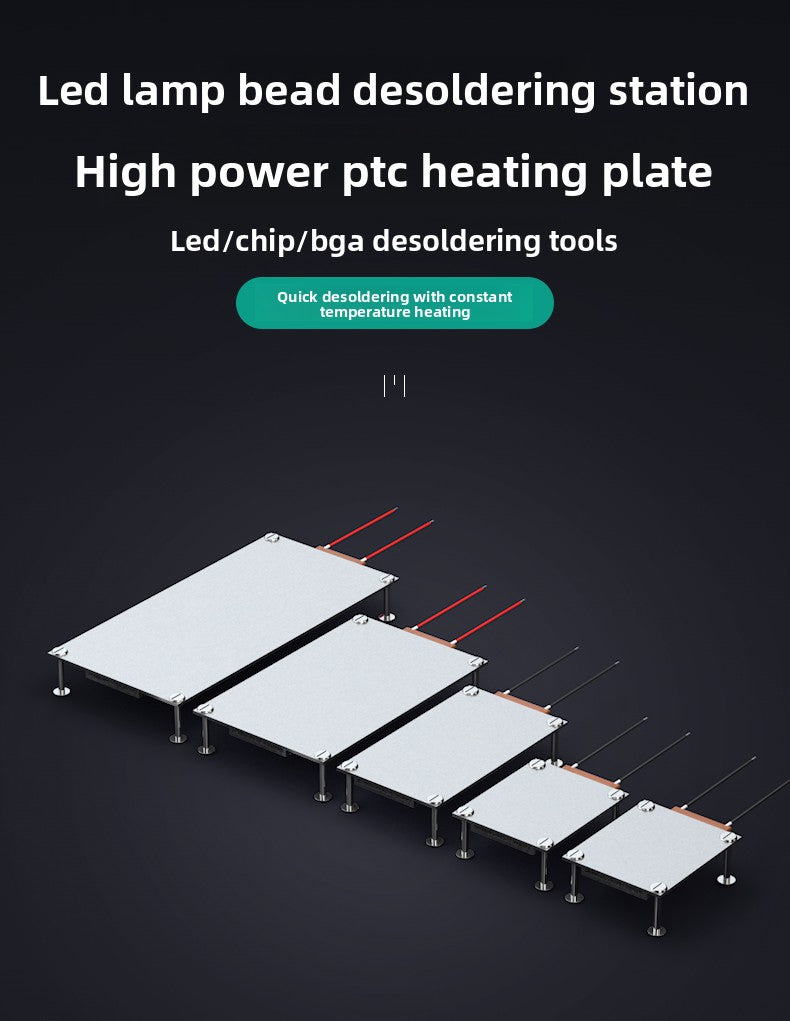 LED lamp bead dismantling and welding table BGA chip repair constant temperature heating table SMD light strip heating plate preheating table Repair tools