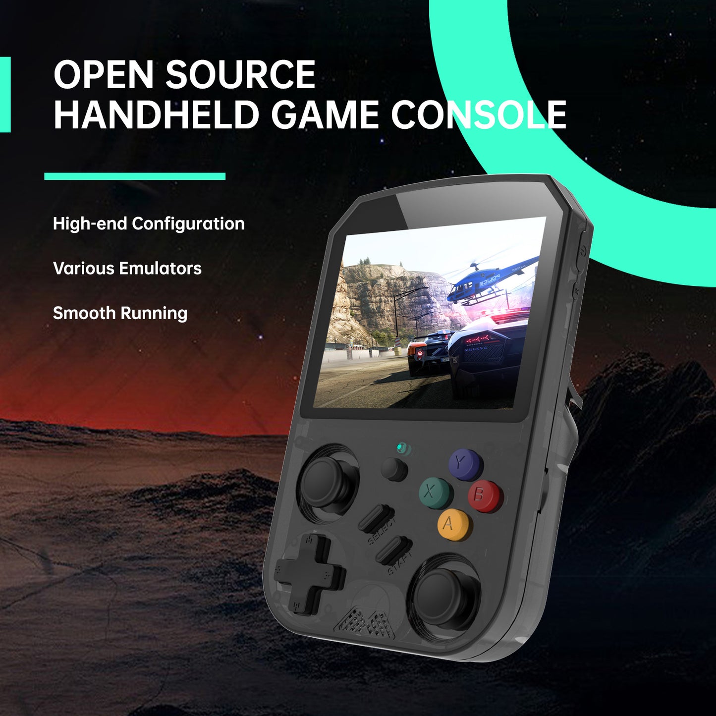 3.5 "inch IPS HD OTG 2000MAH battery Handheld Game Player console Childhood FC retro nostalgic large screen handheld portable classic home game console
