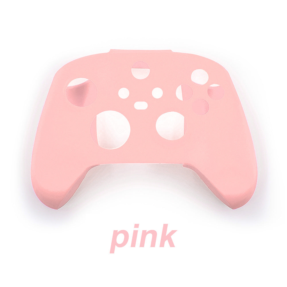 Gamepad Silicone Cover Suitable for XBOX Series X/S Handle Protective Cover Spray Feel Oil