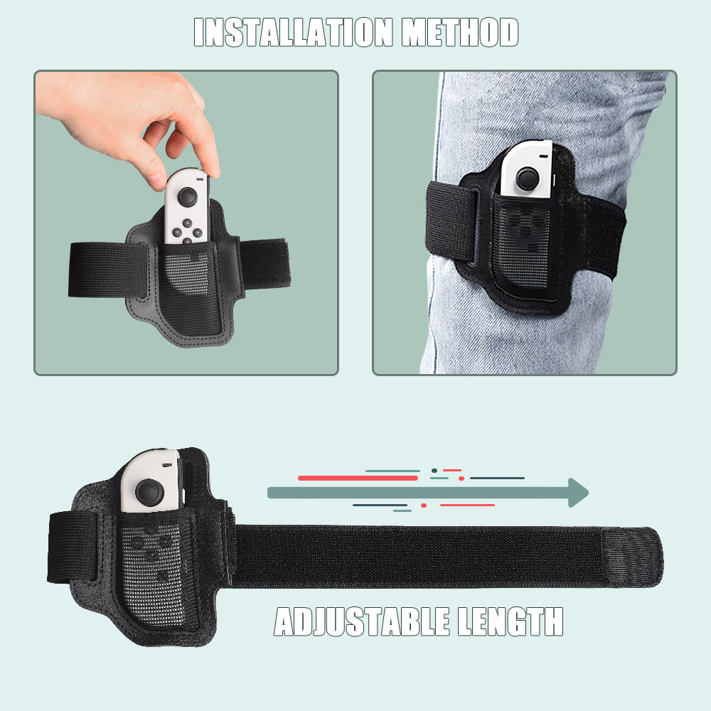 Suitable for Nintendo Switch left and right handle leggings Switch OLED fitness somatosensory sports straps 2 pcs