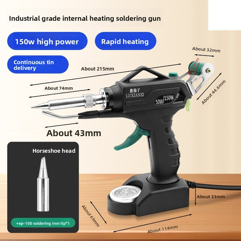 Electric soldering iron automatic tin repair welding household small high power solder gun machine manual 120W  Laptop Mobile Phone Repair tools