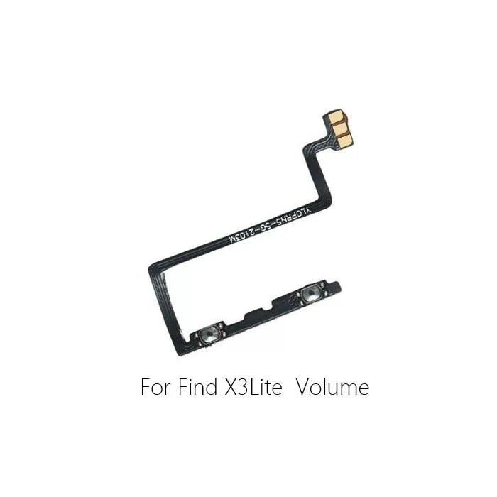 Oppo Find X X2 X2Lite X2Pro X3Lite X3Pro Power cable Switch on of ribbon flex