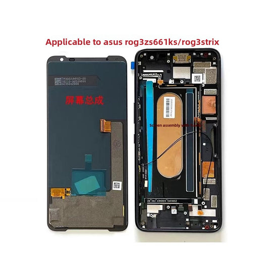LCD Touch screen assembly for  ASUS  i003DD ZS661KS ROG3 ROG2 zs660kl i001DB display panel digitizer glass screen